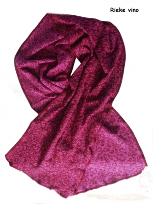 invero Schal RIEKE - 100% kbA Baumwolle