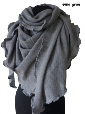 invero Dreiecktuch GINA - 100% Schurwolle (Merino extra fein)