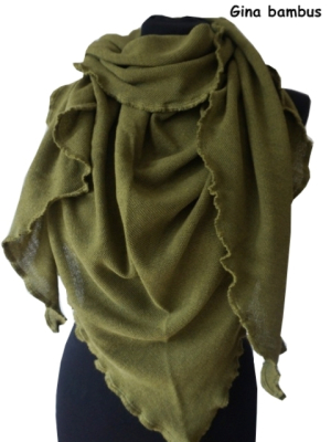invero Dreiecktuch GINA - 100% Schurwolle (Merino extra fein)