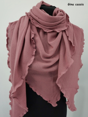 invero Dreiecktuch GINA - 100% Schurwolle (Merino extra fein)