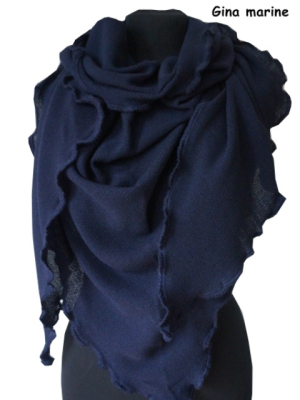 invero Dreiecktuch GINA - 100% Schurwolle (Merino extra fein)