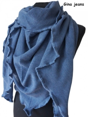 invero Dreiecktuch GINA - 100% Schurwolle (Merino extra fein)
