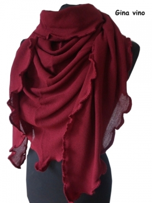 invero Dreiecktuch GINA - 100% Schurwolle (Merino extra fein)