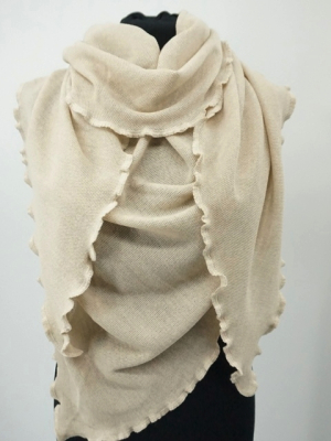 invero Dreiecktuch GINA - 100% Schurwolle (Merino extra fein)