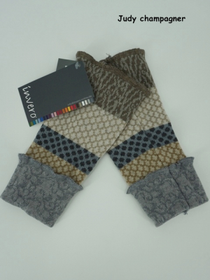 invero Stulpen JUDY - 100% Schurwolle (Merino extra fein)