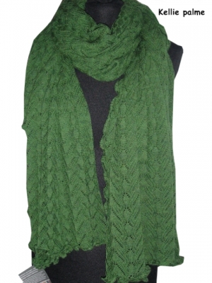 Invero Stola KELLIE - 100% Schurwolle (Merino extra fein)
