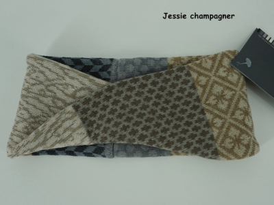 invero Stirnband JESSIE - 100% Schurwolle (Merino extra fein)