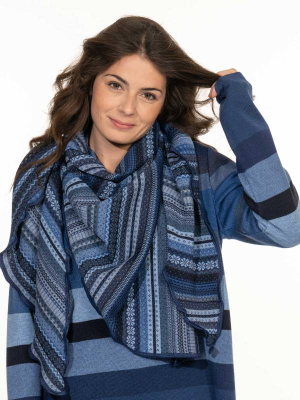 invero Dreiecktuch Tiziana - 100% Schurwolle (Merino extra fein)