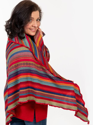 invero Dreiecktuch Tiziana - 100% Schurwolle (Merino extra fein)