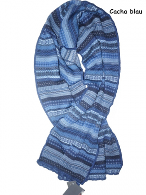 invero Schal Cacha - 100% Schurwolle (Merino extra fein)