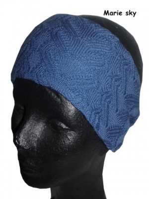 invero Stirnband Marie - 100% Schurwolle (Merino extra fein)