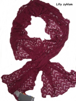 Invero Schal LILLY - 100% Schurwolle (Merino extra fein)