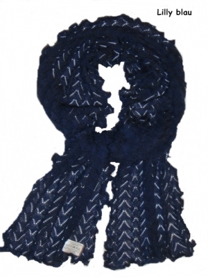 Invero Schal LILLY - 100% Schurwolle (Merino extra fein)