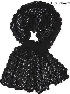 Invero Schal LILLY - 100% Schurwolle (Merino extra fein)