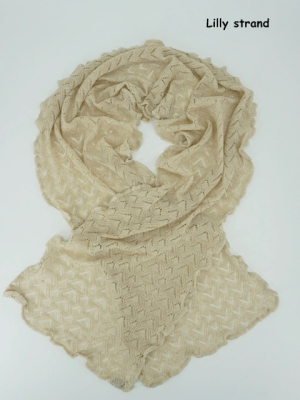 Invero Schal LILLY - 100% Schurwolle (Merino extra fein)