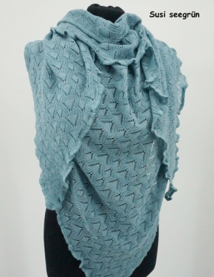 Invero SUSI Dreiecktuch - 100% Schurwolle (Merino extra fein)