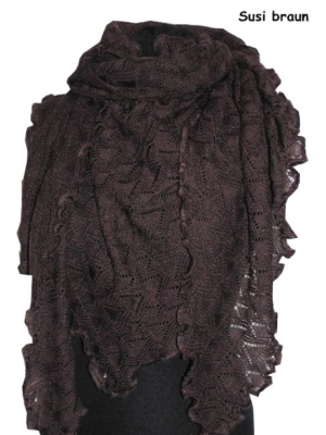 Invero SUSI Dreiecktuch - 100% Schurwolle (Merino extra fein)