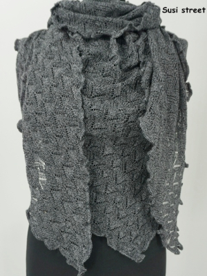 Invero SUSI Dreiecktuch - 100% Schurwolle (Merino extra fein)