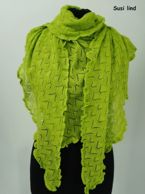 Invero SUSI Dreiecktuch - 100% Schurwolle (Merino extra fein)