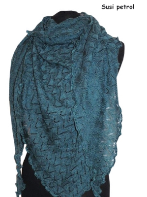 Invero SUSI Dreiecktuch - 100% Schurwolle (Merino extra fein)