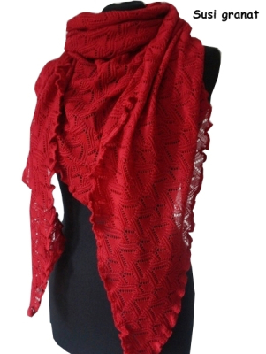Invero SUSI Dreiecktuch - 100% Schurwolle (Merino extra fein)