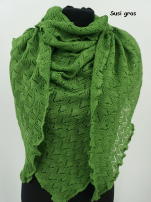 Invero SUSI Dreiecktuch - 100% Schurwolle (Merino extra fein)