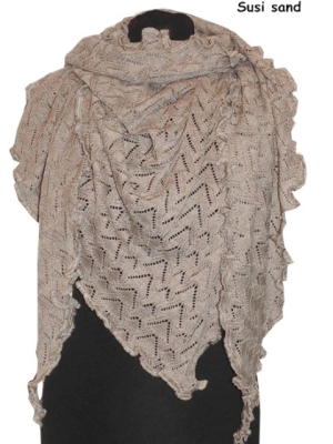 Invero SUSI Dreiecktuch - 100% Schurwolle (Merino extra fein)