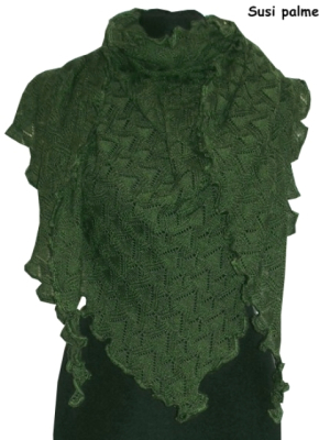 Invero SUSI Dreiecktuch - 100% Schurwolle (Merino extra fein)