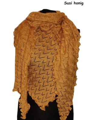 Invero SUSI Dreiecktuch - 100% Schurwolle (Merino extra fein)