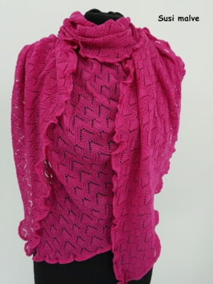 Invero SUSI Dreiecktuch - 100% Schurwolle (Merino extra fein)