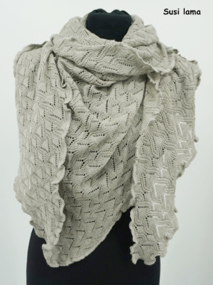 Invero SUSI Dreiecktuch - 100% Schurwolle (Merino extra fein)