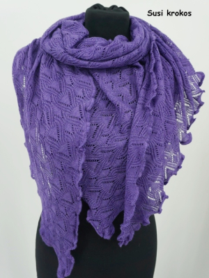 Invero SUSI Dreiecktuch - 100% Schurwolle (Merino extra fein)