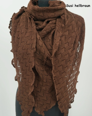 Invero SUSI Dreiecktuch - 100% Schurwolle (Merino extra fein)