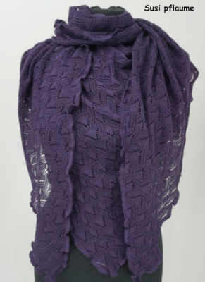 Invero SUSI Dreiecktuch - 100% Schurwolle (Merino extra fein)