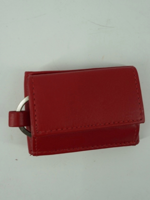 Minib�rse mit Schl�sselring - 100% Leder