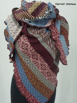 invero Dreiecktuch Harriet - 100% Schurwolle (Merino extra fein)