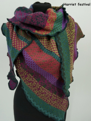 invero Dreiecktuch Harriet - 100% Schurwolle (Merino extra fein)