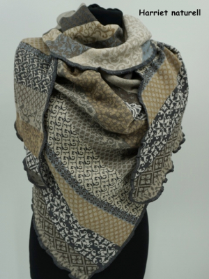 invero Dreiecktuch Harriet - 100% Schurwolle (Merino extra fein)