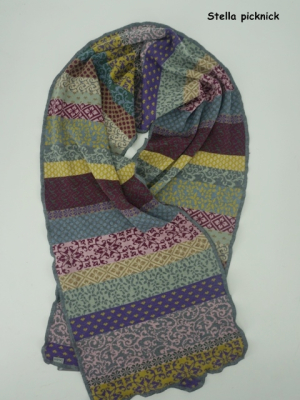 invero Schal Stella - 100% Schurwolle (Merino extra fein)
