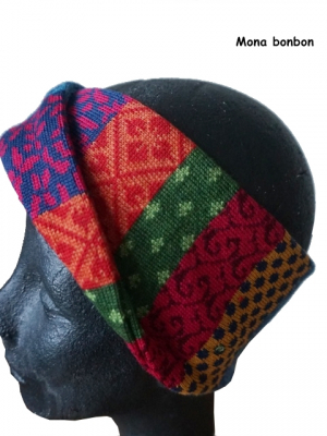invero Stirnband Mona - 100% Schurwolle (Merino extra fein)