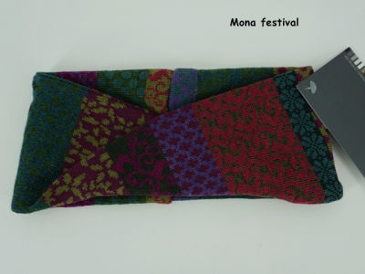 invero Stirnband Mona - 100% Schurwolle (Merino extra fein)