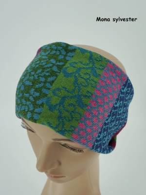 invero Stirnband Mona - 100% Schurwolle (Merino extra fein)