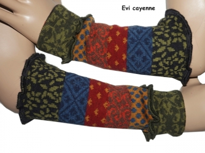 invero Stulpen Evi - 100% Schurwolle (Merino extra fein)
