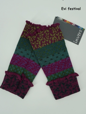 invero Stulpen Evi - 100% Schurwolle (Merino extra fein)