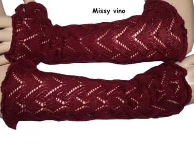 Invero Stulpen MISSY - 100% Schurwolle (Merino extra fein)