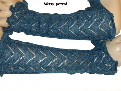 Invero Stulpen MISSY - 100% Schurwolle (Merino extra fein)