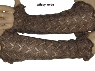 Invero Stulpen MISSY - 100% Schurwolle (Merino extra fein)