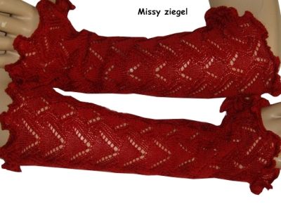 Invero Stulpen MISSY - 100% Schurwolle (Merino extra fein)