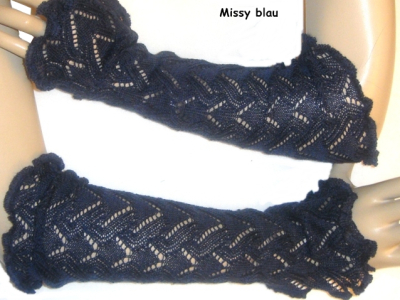 Invero Stulpen MISSY - 100% Schurwolle (Merino extra fein)