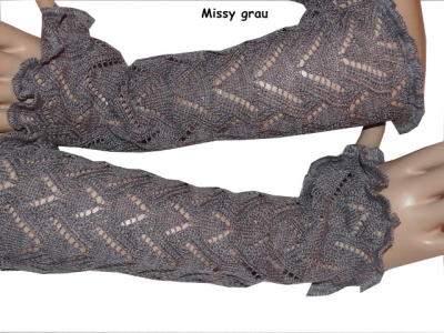 Invero Stulpen MISSY - 100% Schurwolle (Merino extra fein)